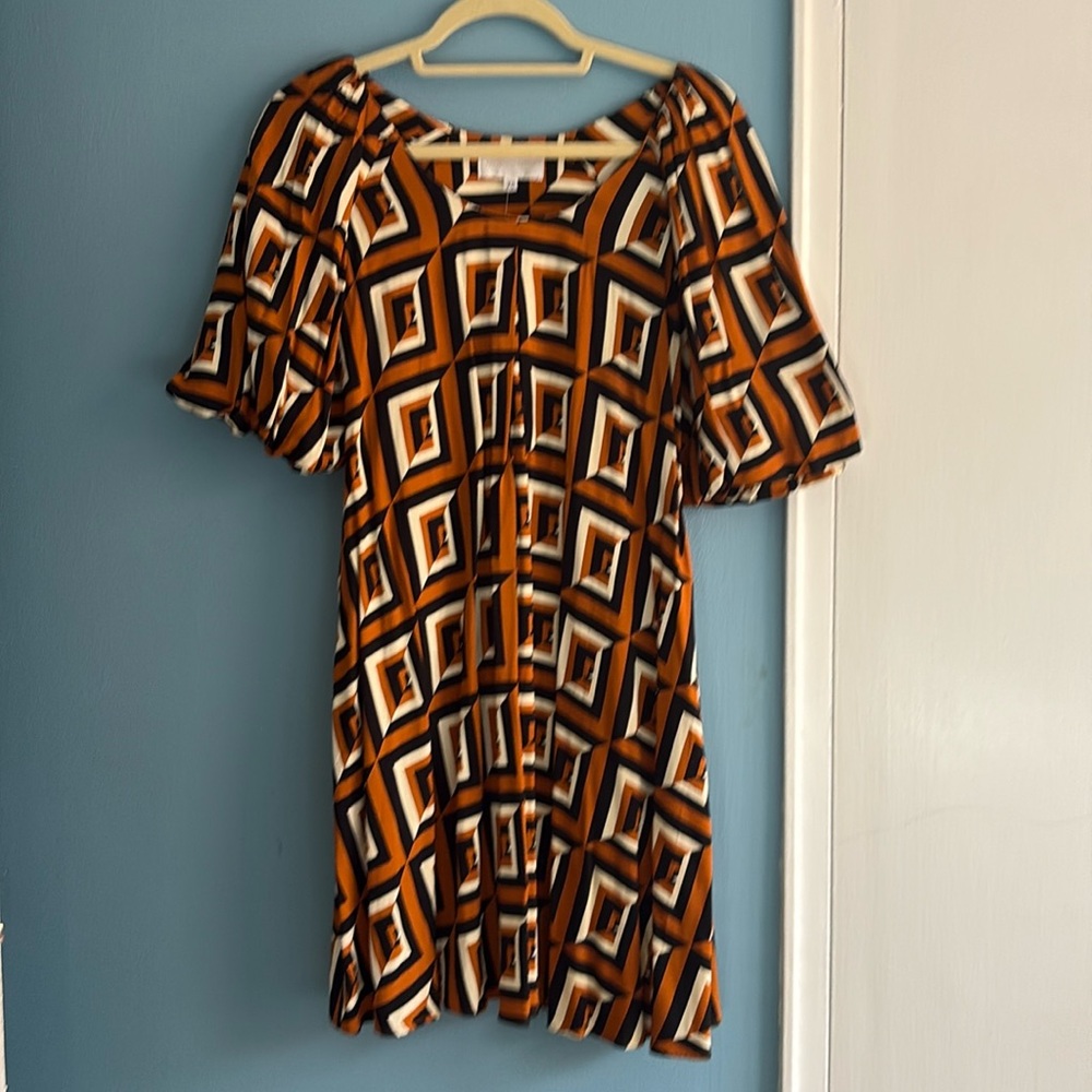 Corey Lynn Calter Anthropologie Geometric Dress - NWT XS